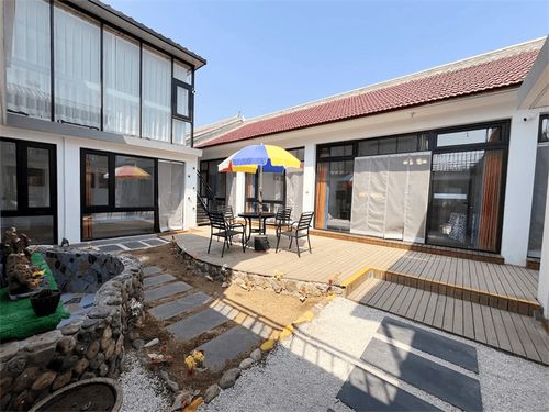 懷柔白河灣畔，新窩小院 精品民宿，整院包攬山水閑情